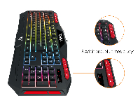 Геймърска клавиатура GAMDIAS ARES P1 RGB