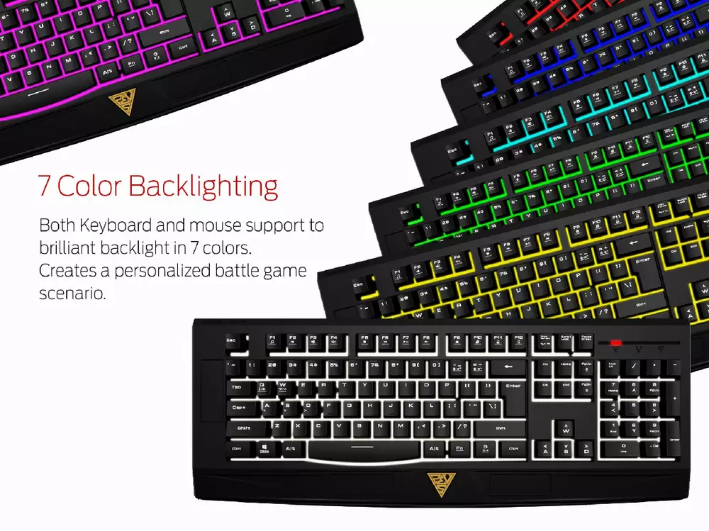 Геймърски комплект Gamdias ARES 7 Color + EREBOS LE ESSENTIAL COMBO