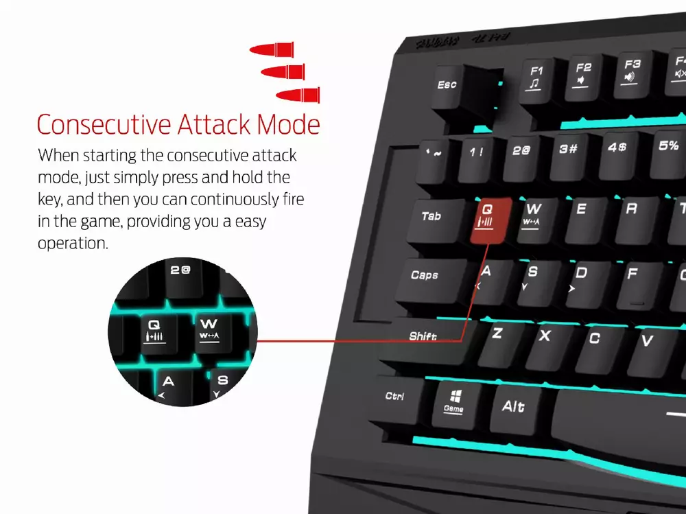 Геймърски комплект Gamdias ARES 7 Color + EREBOS LE ESSENTIAL COMBO