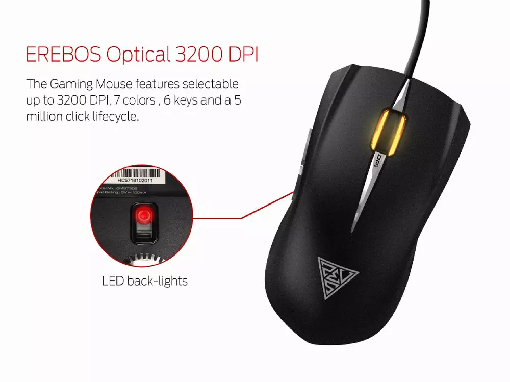 Геймърски комплект Gamdias ARES 7 Color + EREBOS LE ESSENTIAL COMBO