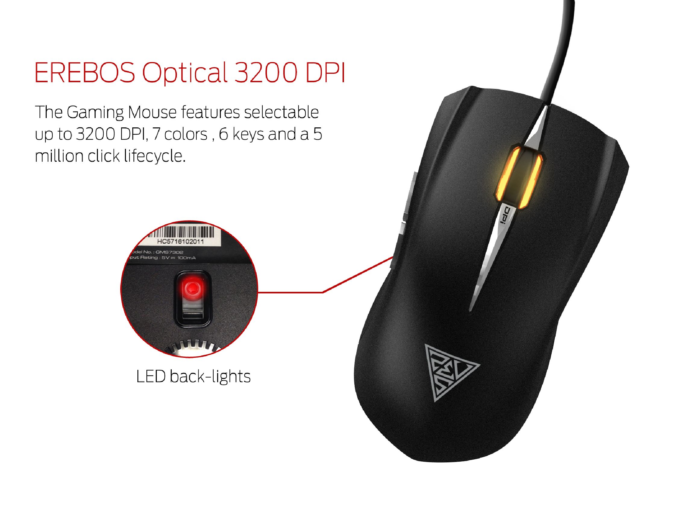 Геймърски комплект Gamdias ARES 7 Color + EREBOS LE ESSENTIAL COMBO