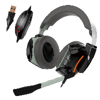 Геймърски слушалки Gamdias HEPHAESTUS P1 RGB Virtual 7.1