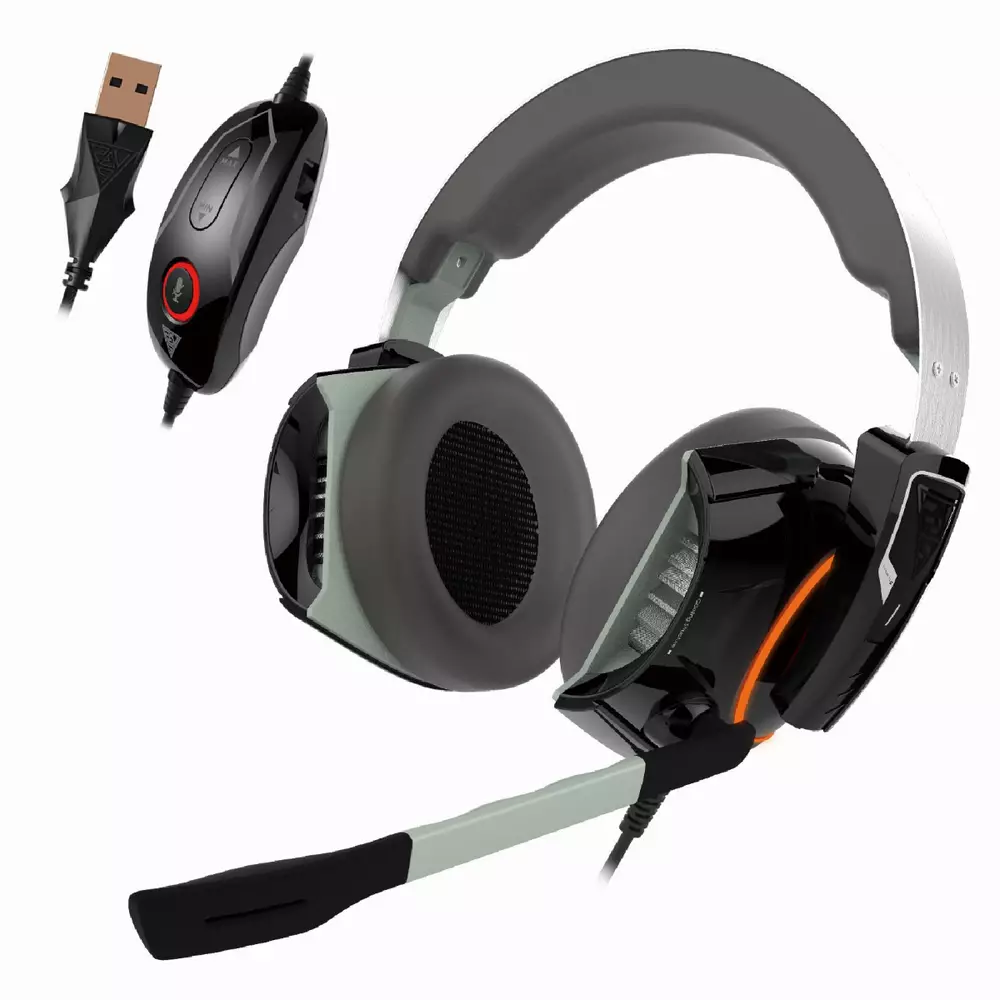 Геймърски слушалки Gamdias HEPHAESTUS P1 RGB Virtual 7.1