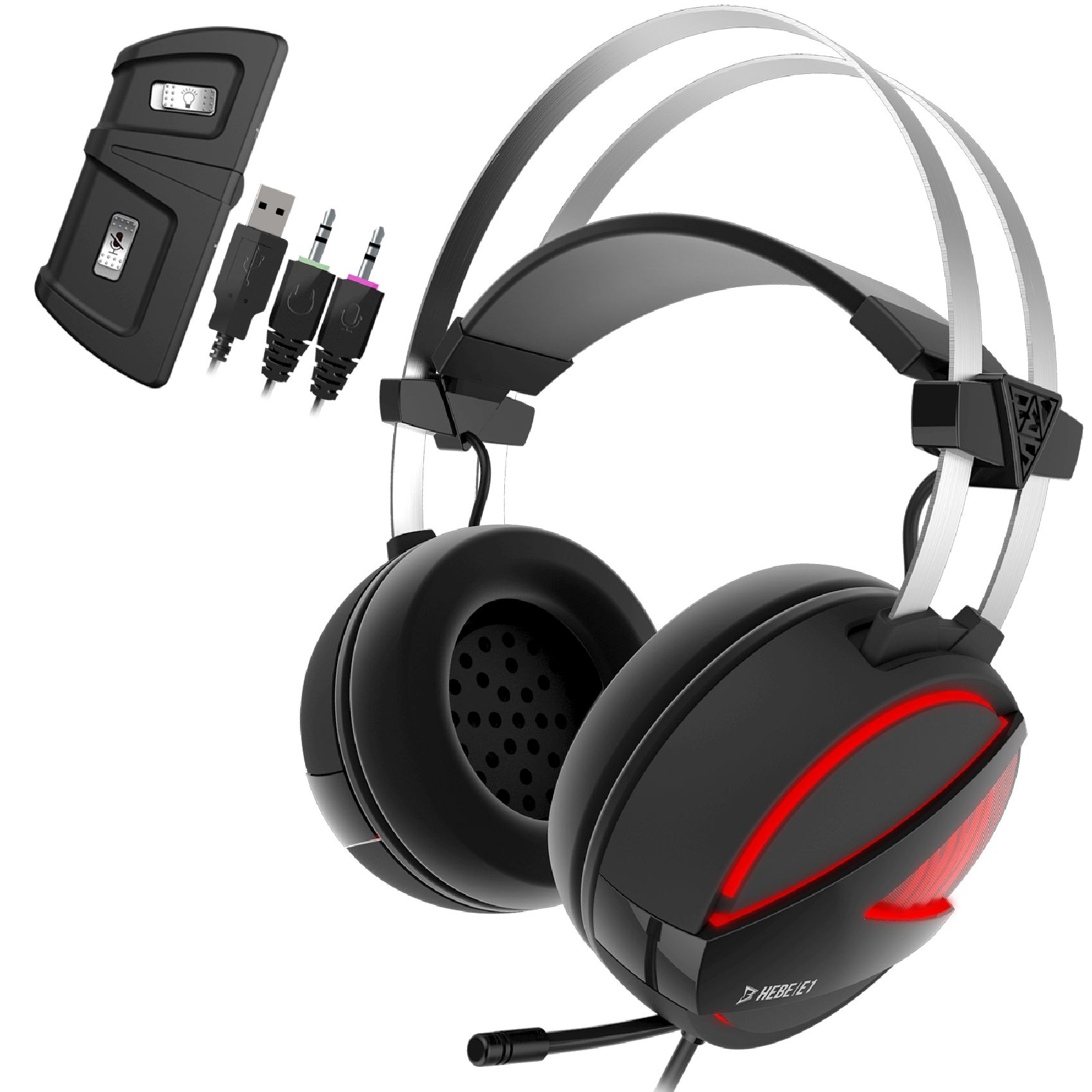 Геймърски слушалки Gamdias HEBE E1 RGB