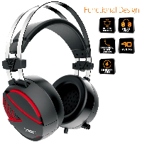 Геймърски слушалки Gamdias HEBE E1 RGB