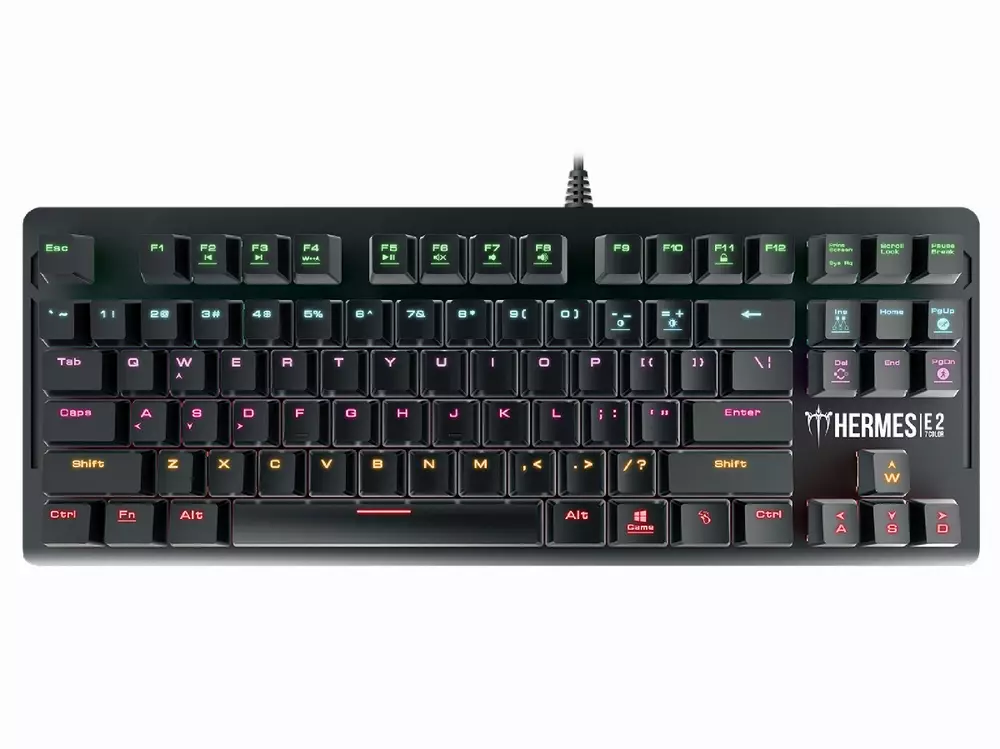 Геймърска механична клавиатура GAMDIAS Hermes E2