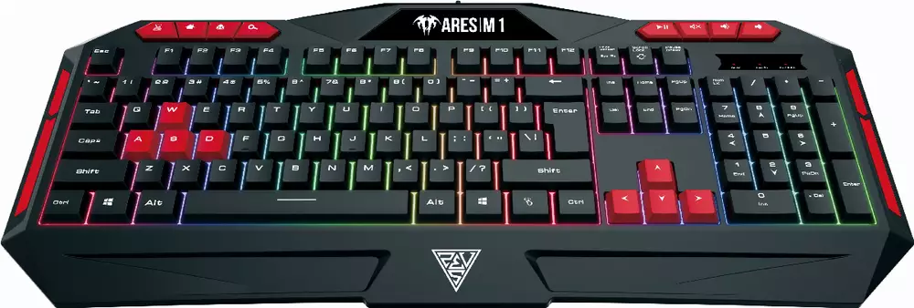 Комплект геймърски мишка и клавиатура Gamdias - ARES M1 + ZEUS E2