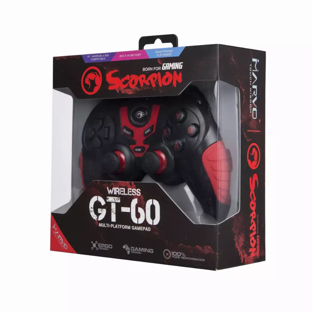 Marvo геймпад Gamepad GT-60 - Wireless/PC/Android/IOS - MARVO-GT-60