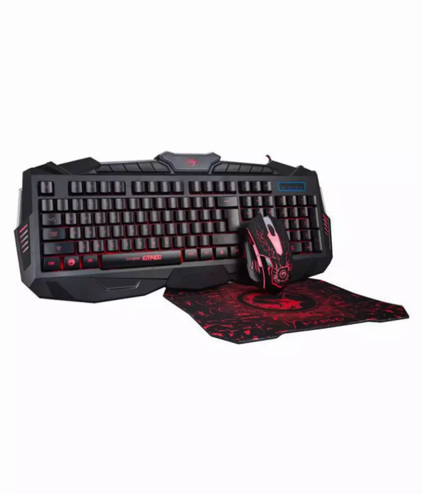 Σετ gaming ποντικιού, πληκτρολογίου και pad Marvo KM400+G1 3-in-1