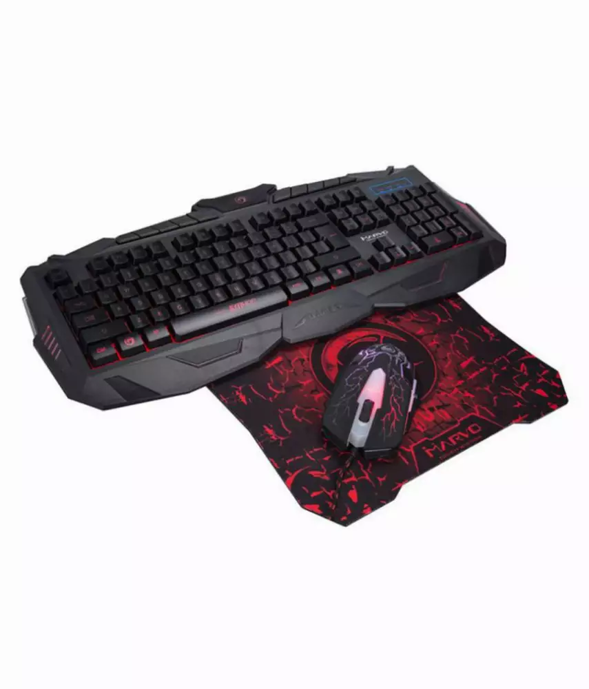 Σετ gaming ποντικιού, πληκτρολογίου και pad Marvo KM400+G1 3-in-1