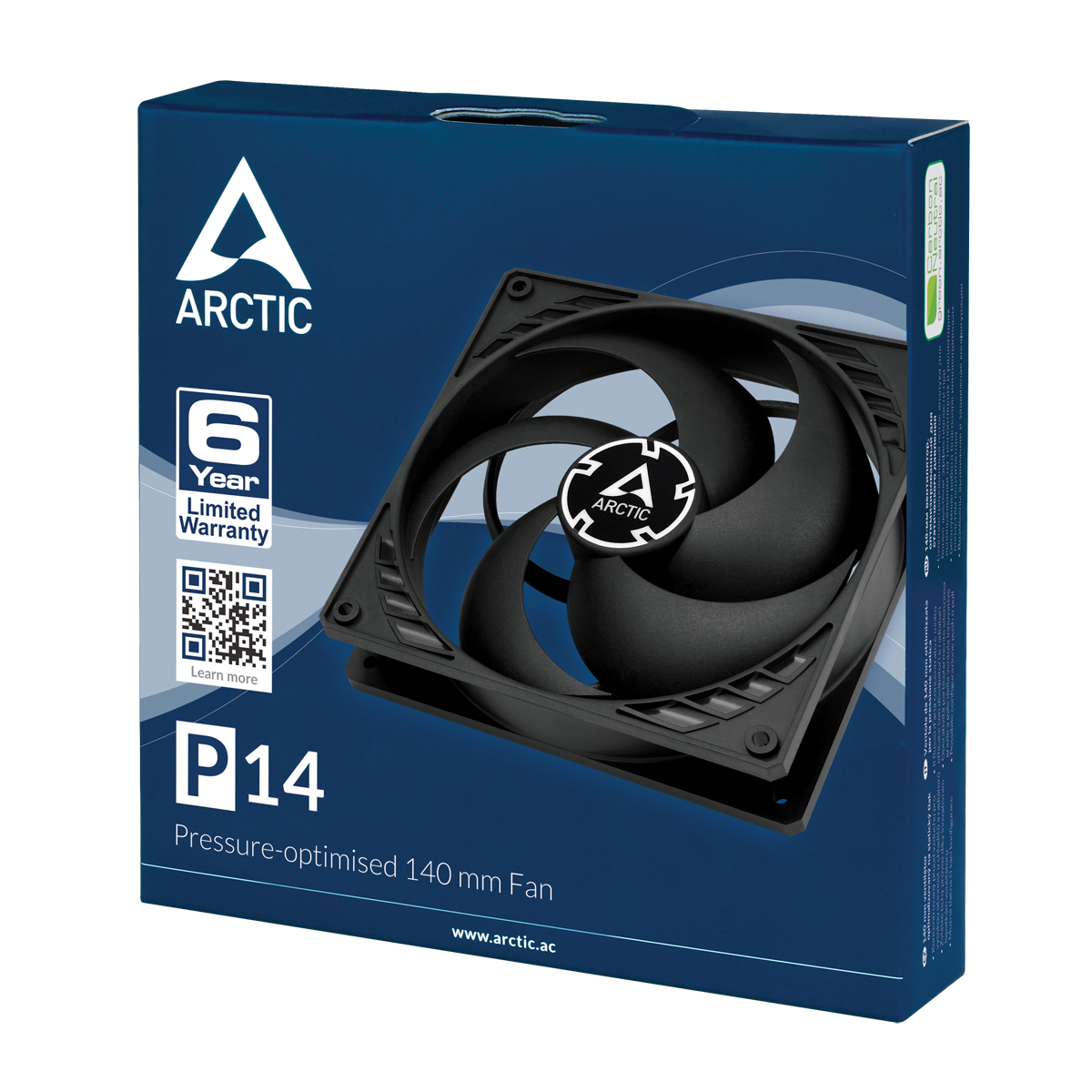 Вентилатор Arctic 140mm P14 1700rpm - ACFAN00123A