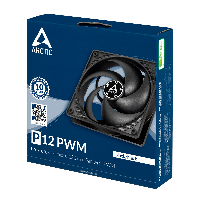 Вентилатор Arctic 120mm P12 PWM - black/black 200-1800rpm - ACFAN00119A