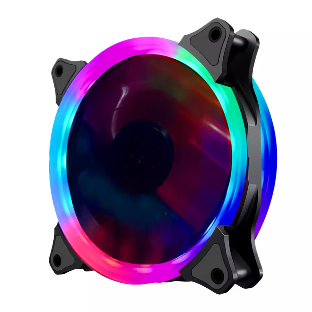 Вентилатор Makki 120mm RGB 2 rings, 6 pin
