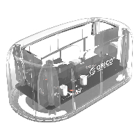  Докинг станция 6139U3-CR Storage HDD/SSD 2.5"/3.5" USB 3.0 transparent