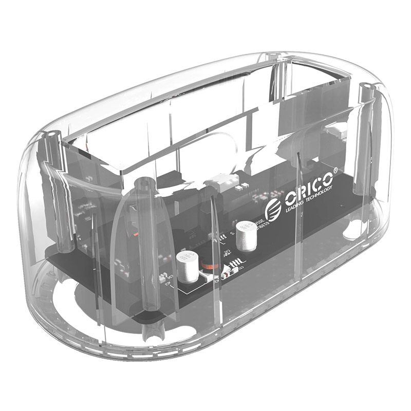 Докинг станция 6139U3-CR Storage HDD/SSD 2.5"/3.5" USB 3.0 transparent