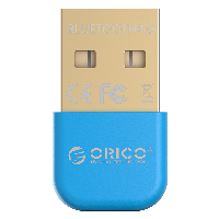 Блутут адаптер Orico BTA-403-BL Bluetooth 4.0 USB adapter Blue