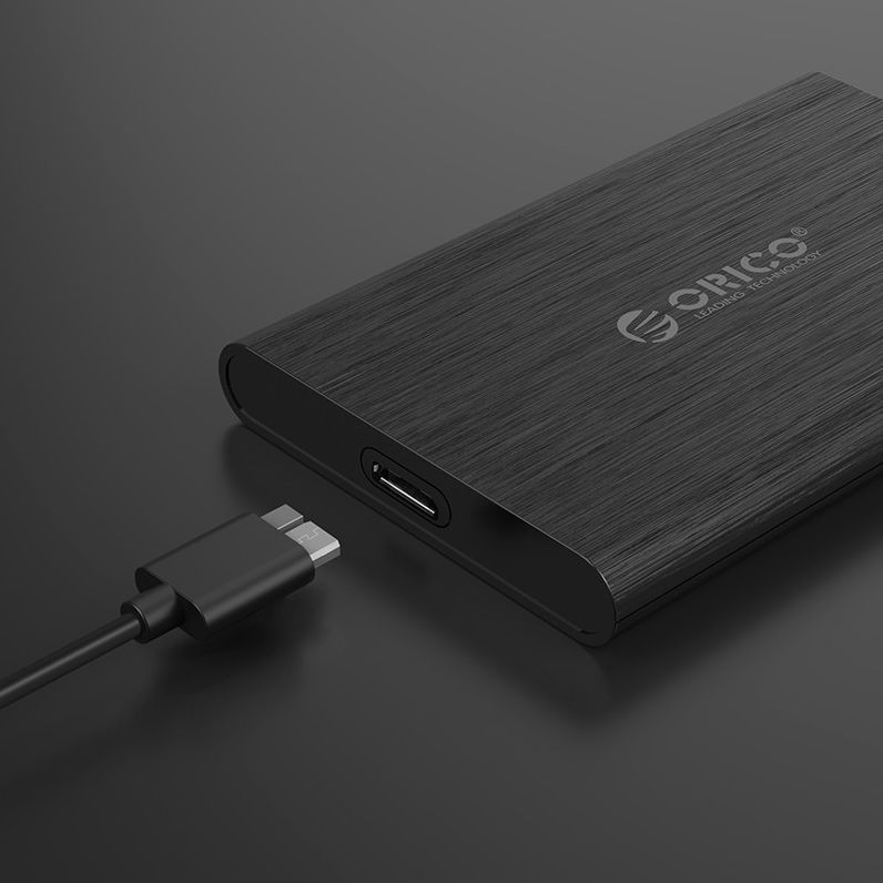 Orico външна кутия за диск Storage - Case - 2.5 inch USB3.0 Black - 2189U3-BK