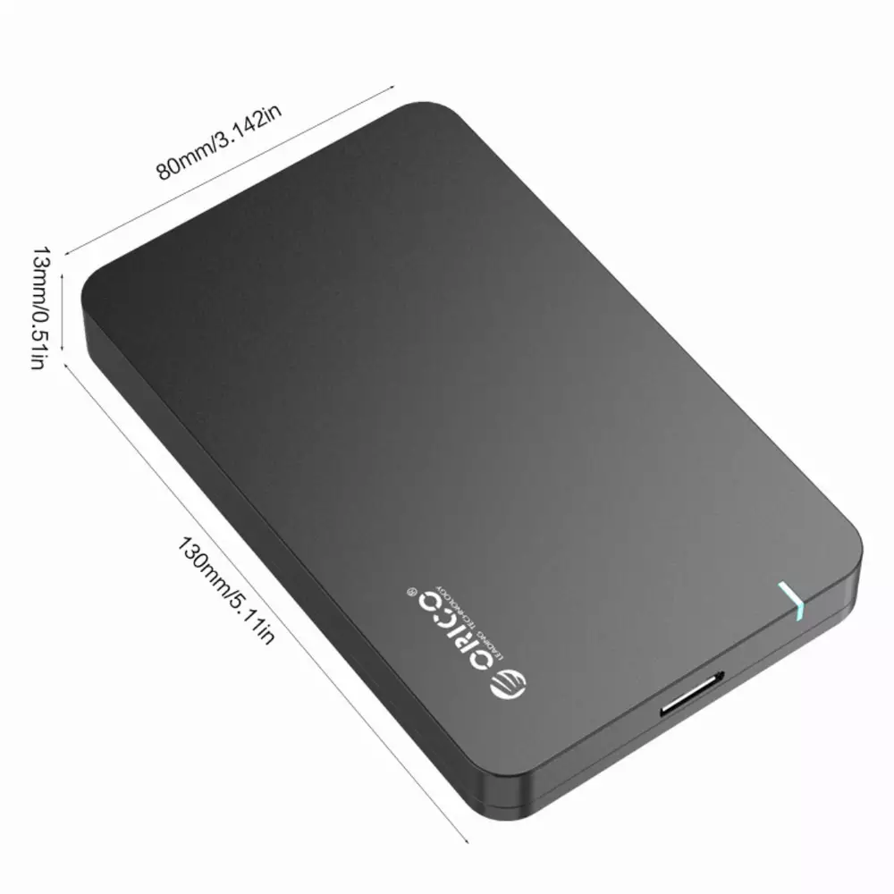 Orico външна кутия за диск Storage - Case - 2.5 inch USB3.0 Black - 2569S3-BK
