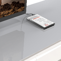 Външна кутия Orico 2139U3-CR Storage Case 2.5" USB 3.0 transparent