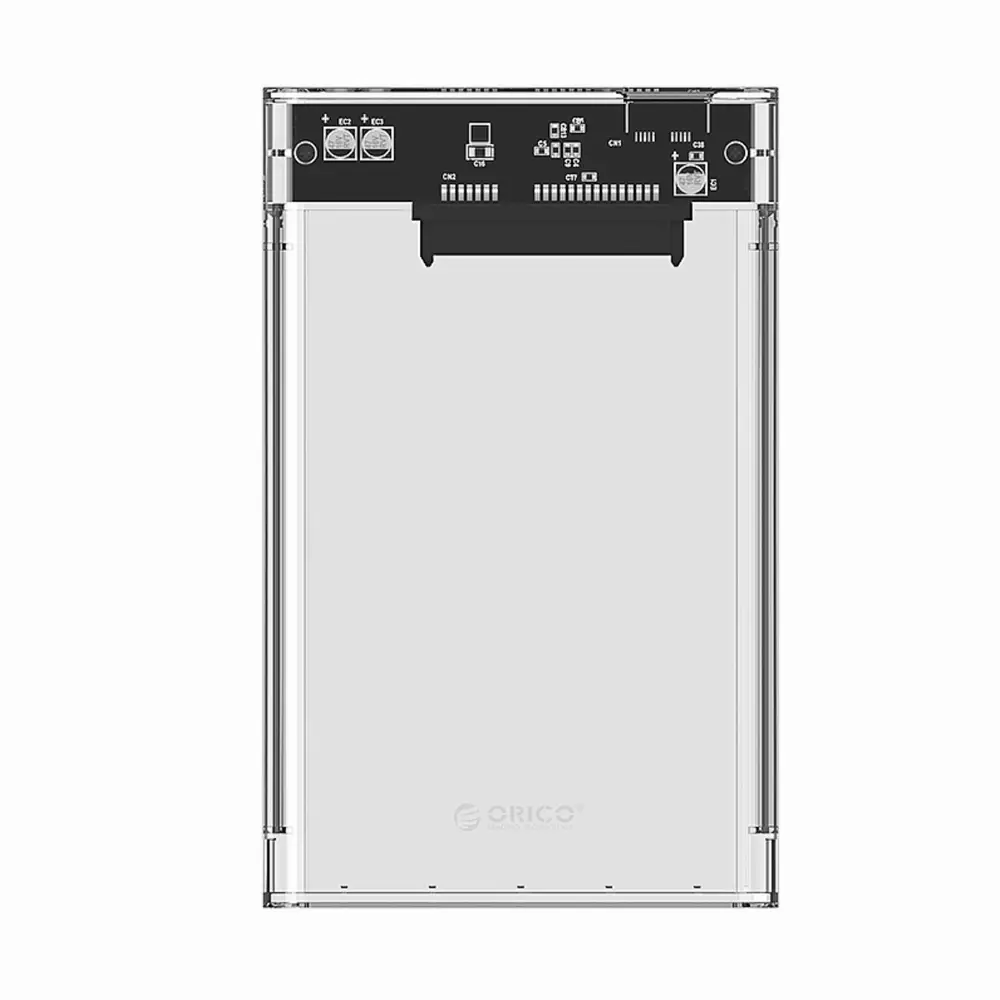 Външна кутия Orico 2139U3-CR Storage Case 2.5" USB 3.0 transparent