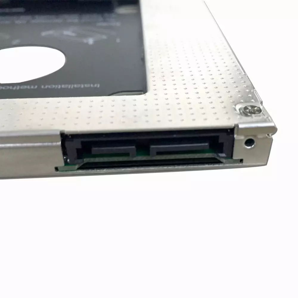 Makki тънко кади за лаптоп Laptop Caddy 9.5mm SATA3 with LED/switch MAKKI-CADDY-95-LS
