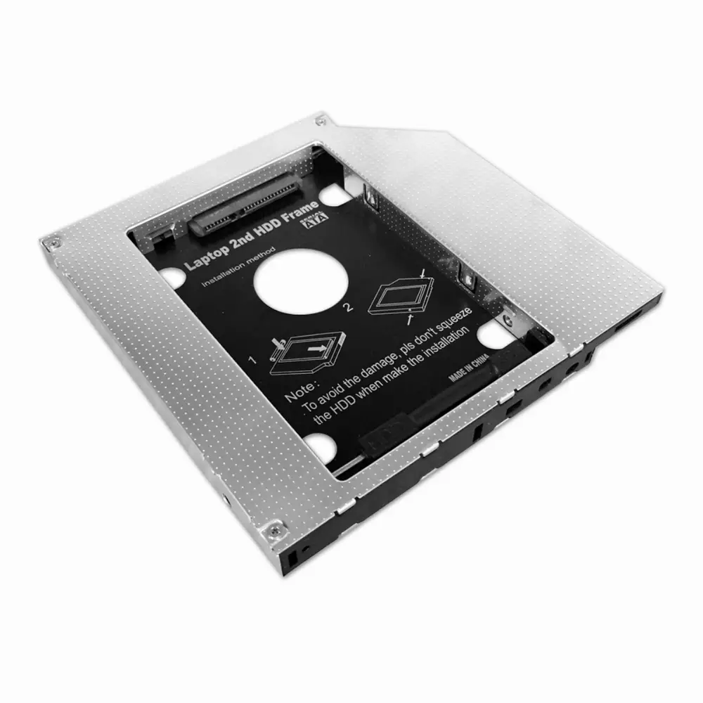 Makki кади за лаптоп Laptop Caddy 12.7mm SATA3 with LED/switch MAKKI-CADDY-127-LS