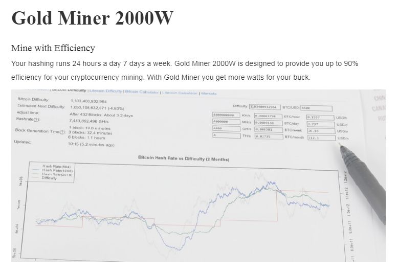 Захранване Gamemax GM-2000 2000W 80+ Gold Bitcoin Mining 18xPCIe PSU