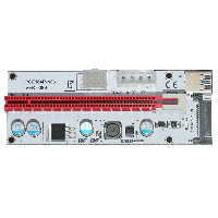 Makki Екстендер Mining Riser/Extender PCI Express 1x to 16x v.8 - 270uf - MAKKI-SR138-270