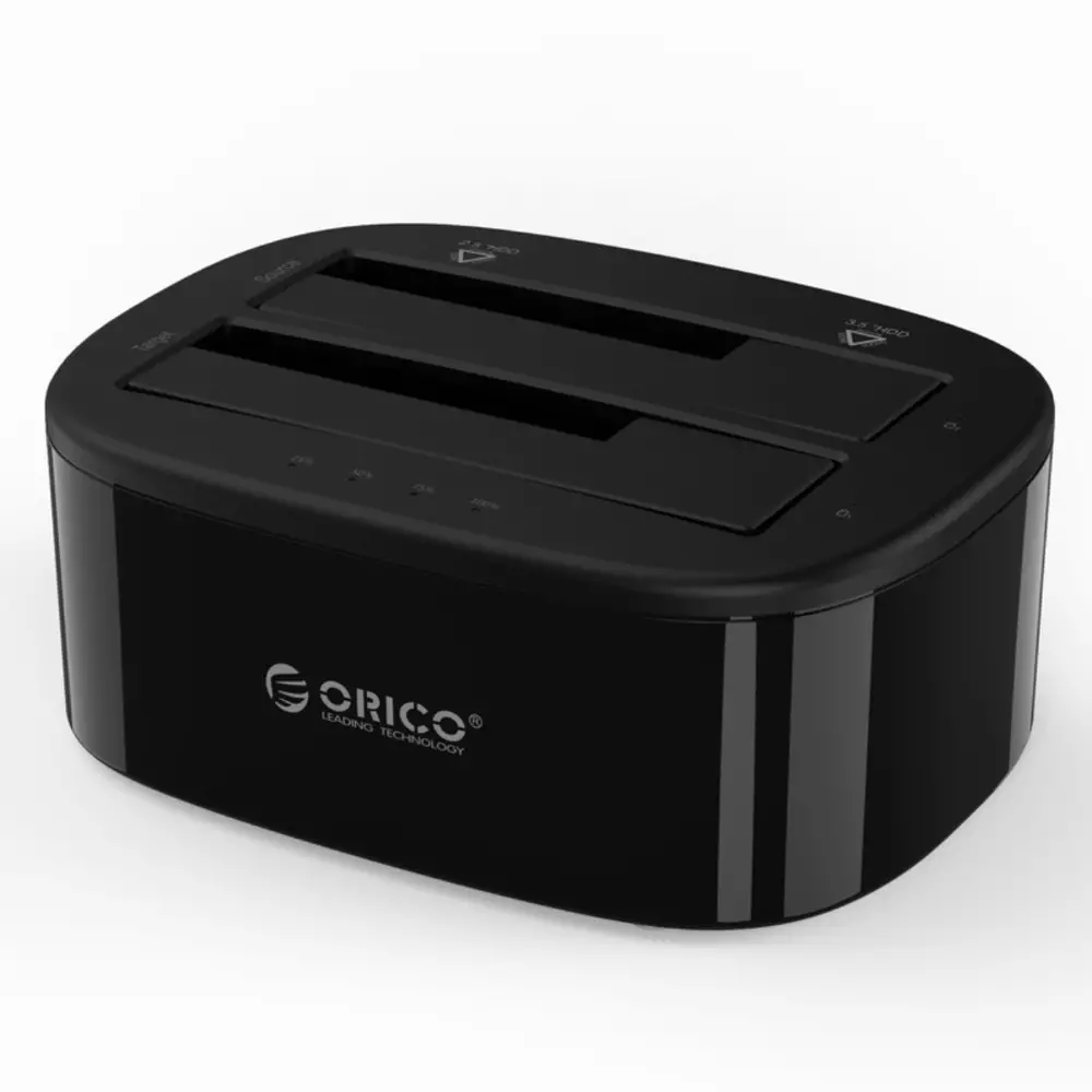 Докинг станция Orico 6228US3-C Storage HDD/SSD Dock 2 BAY Clone 2.5/3.5 USB3.0