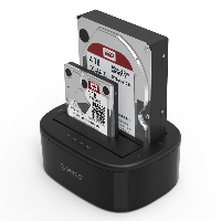 Докинг станция Orico 6228US3-C Storage HDD/SSD Dock 2 BAY Clone 2.5/3.5 USB3.0 