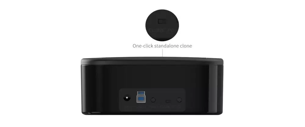 Докинг станция Orico 6228US3-C Storage HDD/SSD Dock 2 BAY Clone 2.5/3.5 USB3.0