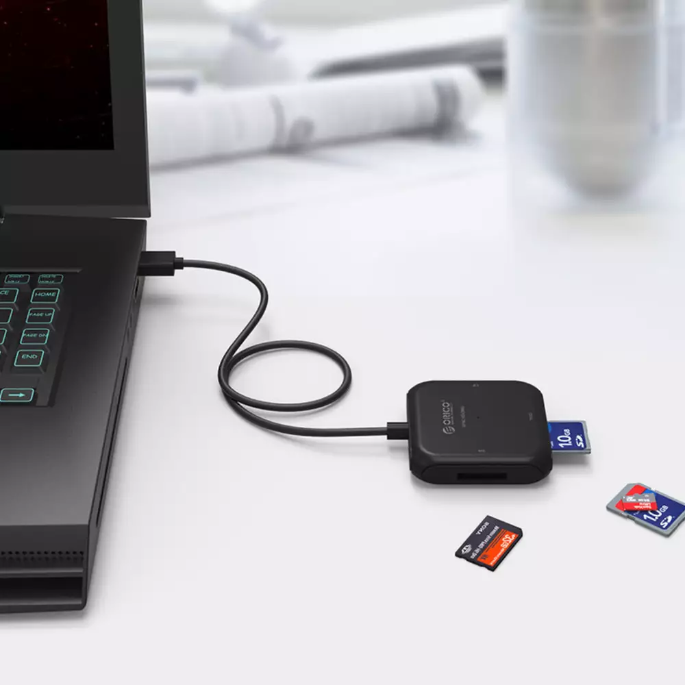 Orico четец на карти Card Reader USB3.0 Black - CRS31A