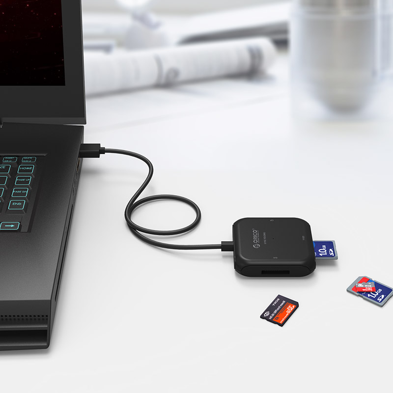 Orico четец на карти Card Reader USB3.0 Black - CRS31A