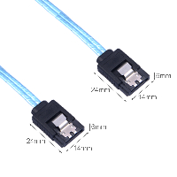 Orico кабел Cable SATA3 60cm /w Lock - CPD-7P6G-BC60