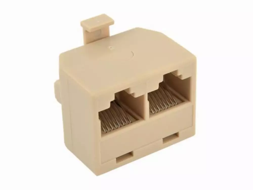VCom conector LAN Coupler 1 Male / 2 Female - CT253