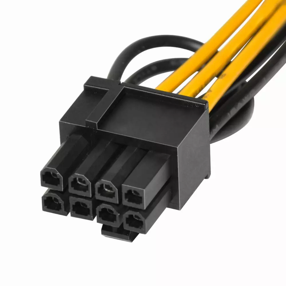 Makki Mining PCI-E Splitter 6pin -> 2x 8pin - MAKKI-CABLE-PCIE6-TO-2x8