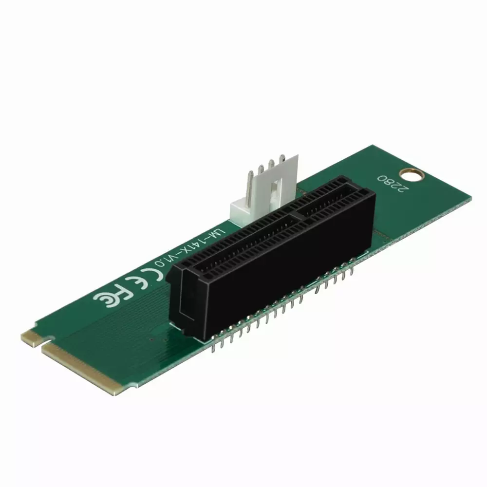 Makki Mining M.2 to PCI-E 4X Slot Riser - MAKKI-M2-PCIE-4x-v1