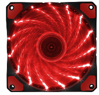 Вентилатор Makki 120mm - 15 RED LED lights - MAKKI-FAN120-15RD