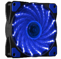 Вентилатор Makki 120mm - 15 BLUE LED lights - MAKKI-FAN120-15BL