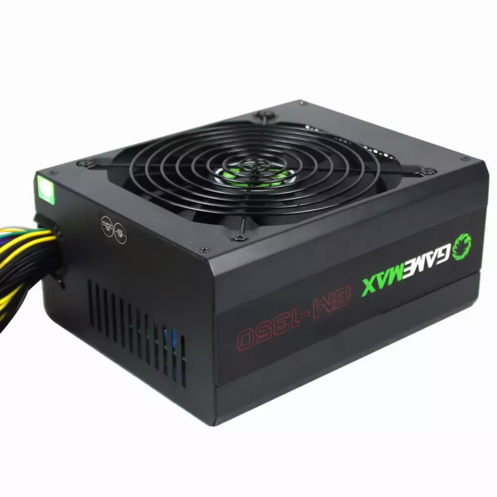 Захранване Gamemax GM-1350 1350W 80+ Gold Bitcoin Mining 12xPCIe PSU