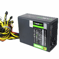 Захранване Gamemax GM-1350 1350W 80+ Gold Bitcoin Mining 12xPCIe PSU