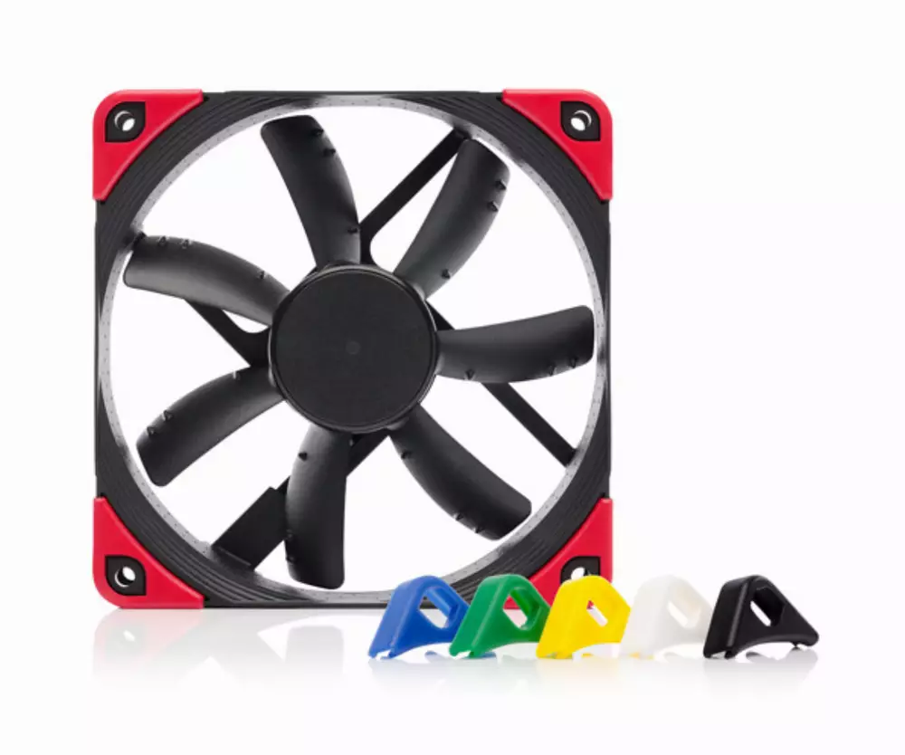 Вентилатор Noctua 120mm NF-S12A PWM Chromax.black.swap
