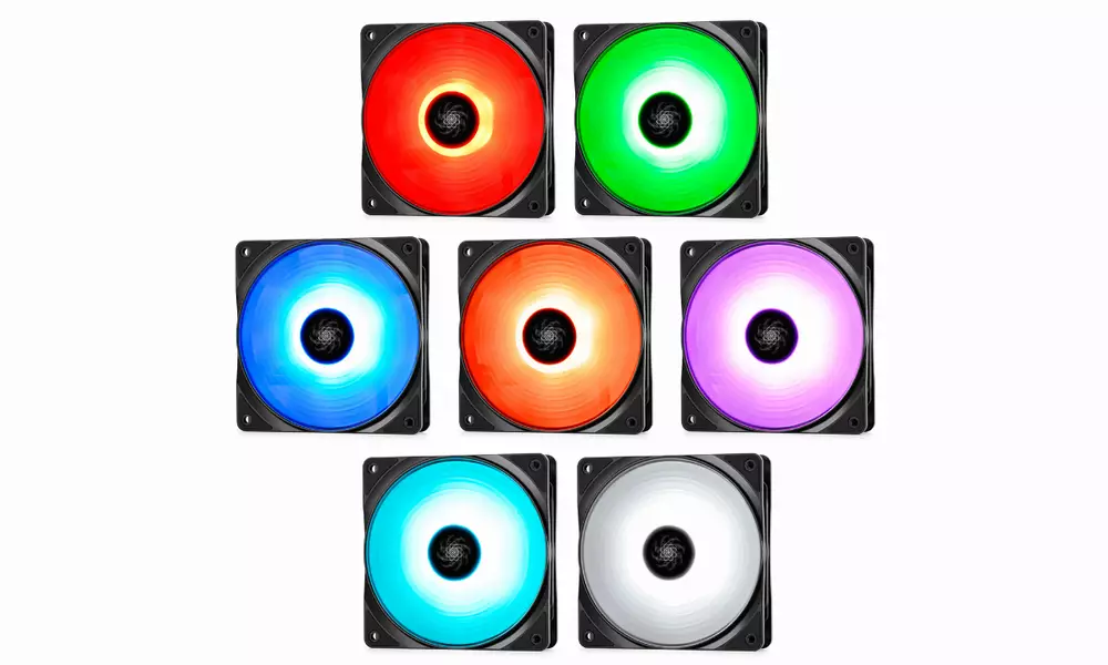 Употребяван вентилатор DeepCool 120mm RF120 - RGB Led with controller