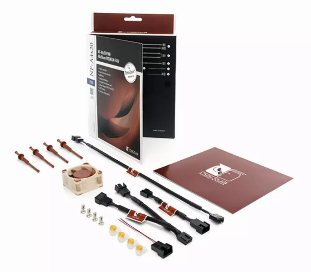 Вентилатор Noctua 40x40x20mm - NF-A4x20-PWM