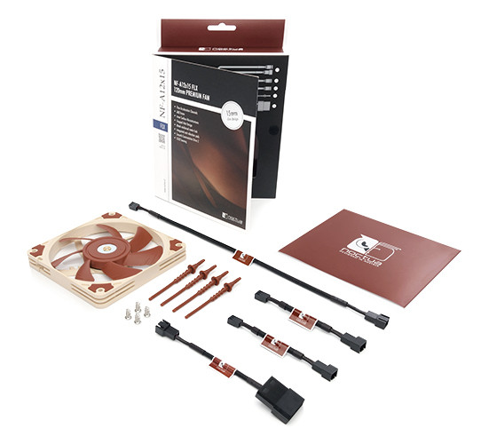 Ventilateur profil bas Noctua 120x120x15mm NF-A12x15-FLX