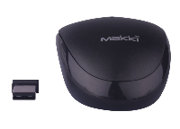 Мишка Makki MSX060 Wireless Mouse Black Безжична 