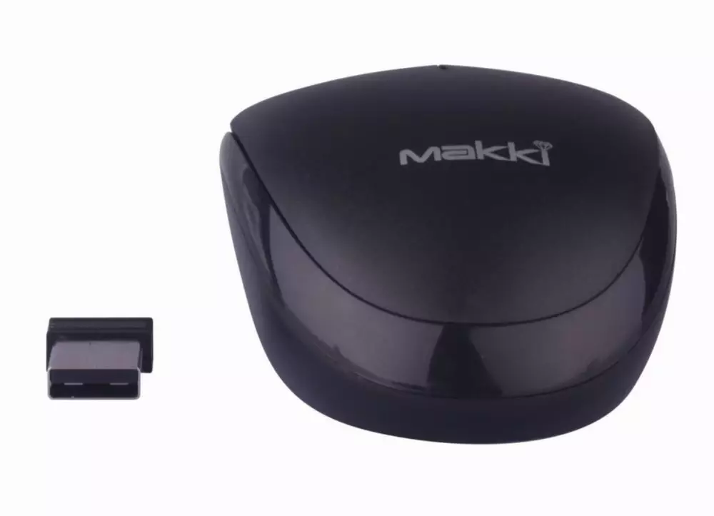 Мишка Makki MSX060 Wireless Mouse Black Безжична 
