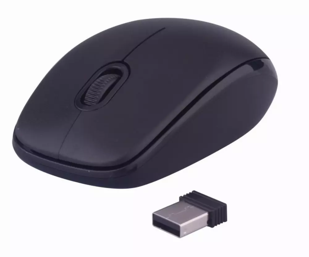Мишка Makki MSX060 Wireless Mouse Black Безжична 