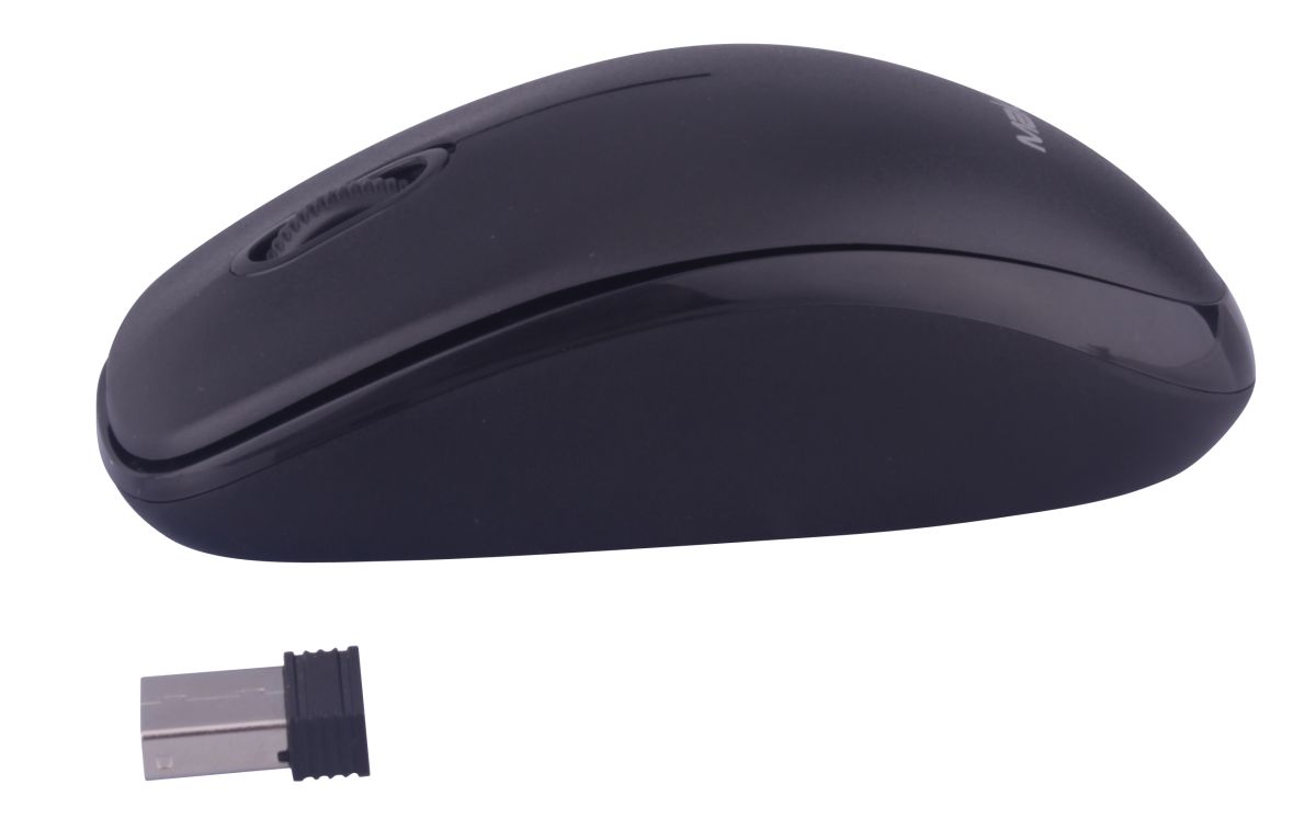 Мишка Makki MSX060 Wireless Mouse Black Безжична 