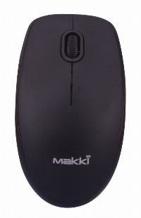 Мишка Makki MSX060 Wireless Mouse Black Безжична 